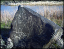 Oregon Territory America Rock Art Petroglyphs Pictographs