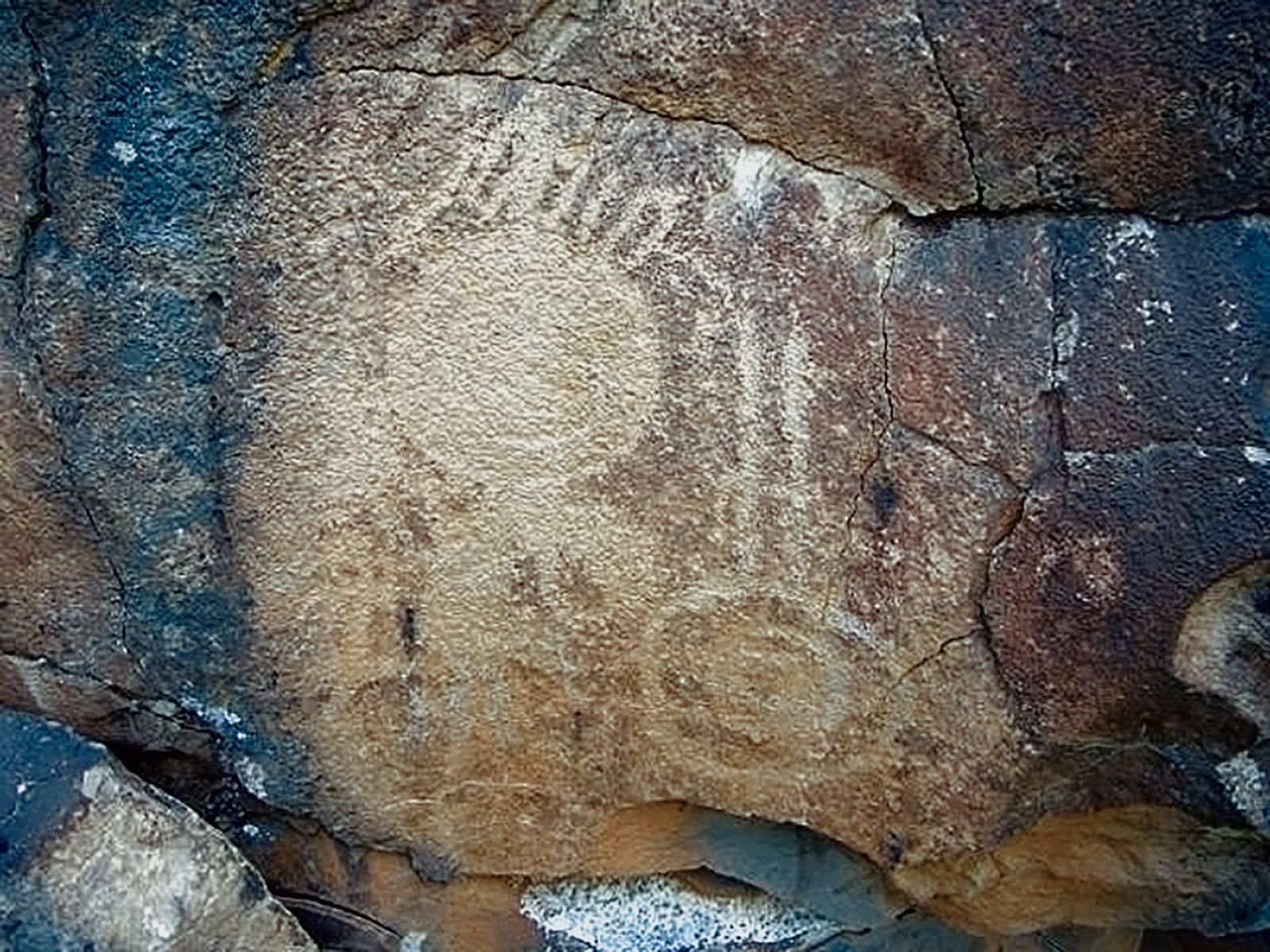 Oregon Territory America Rock Art Petroglyphs Pictographs