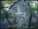 Oregon Territory America Rock Art Petroglyphs Pictographs