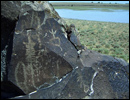 Oregon Territory America Rock Art Petroglyphs Pictographs