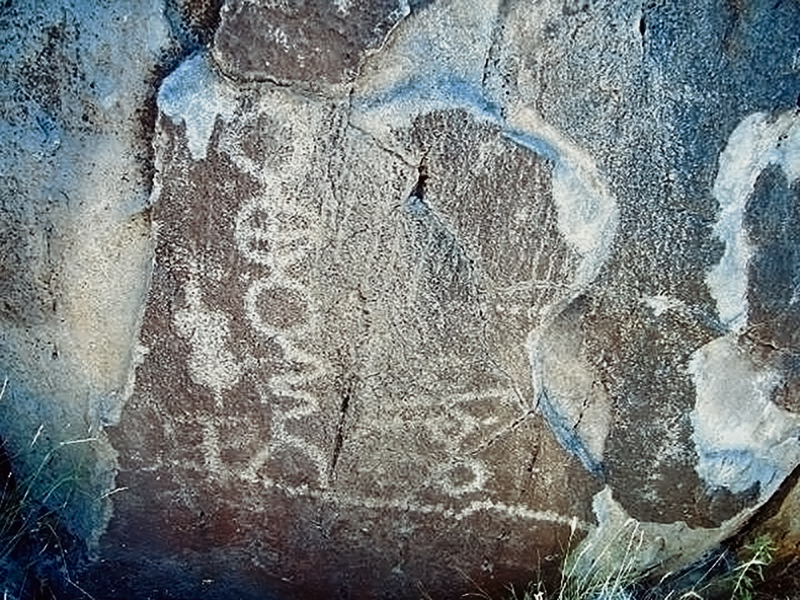 Oregon Territory America Rock Art Petroglyphs Pictographs
