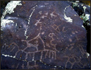 Oregon Territory America Rock Art Petroglyphs Pictographs