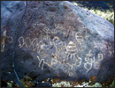 Oregon Territory America Rock Art Petroglyphs Pictographs