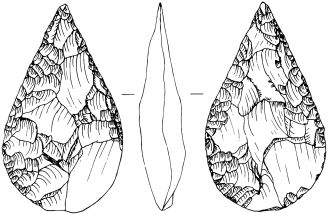 Acheulean Stone Tools handaxe