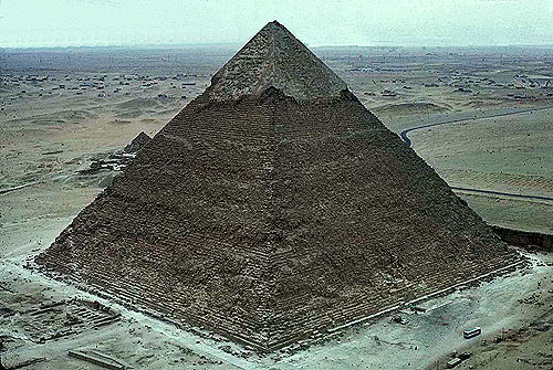 pyramid building