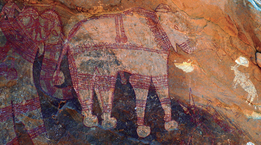 Powerful Images Indian Rock Art From Early To Recent Times