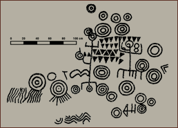 Rock Art Petroglyphs Coral Island Santa Catarina