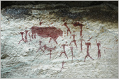South Africa Rock Art Paintings