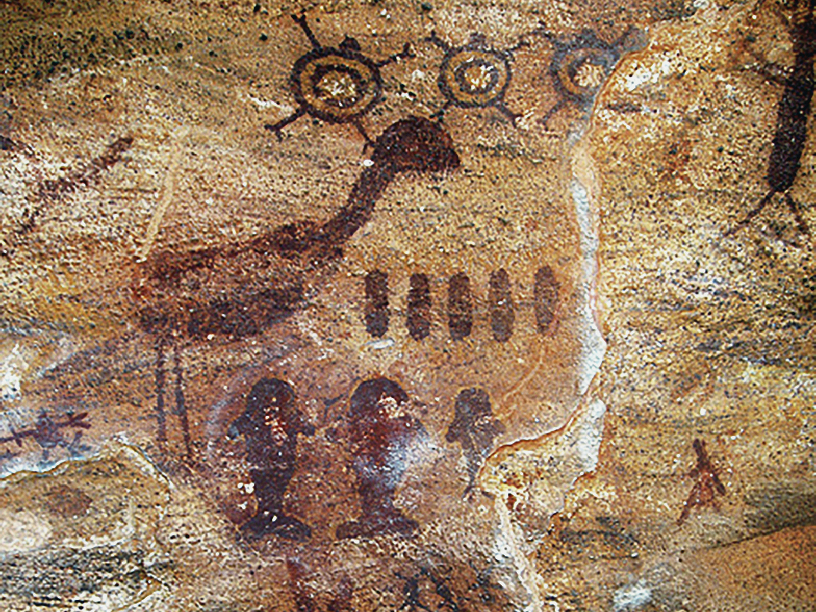 Rock Art Serra da Capivara National Park Brazil Pedra Furada Archaeology World Heritage Site