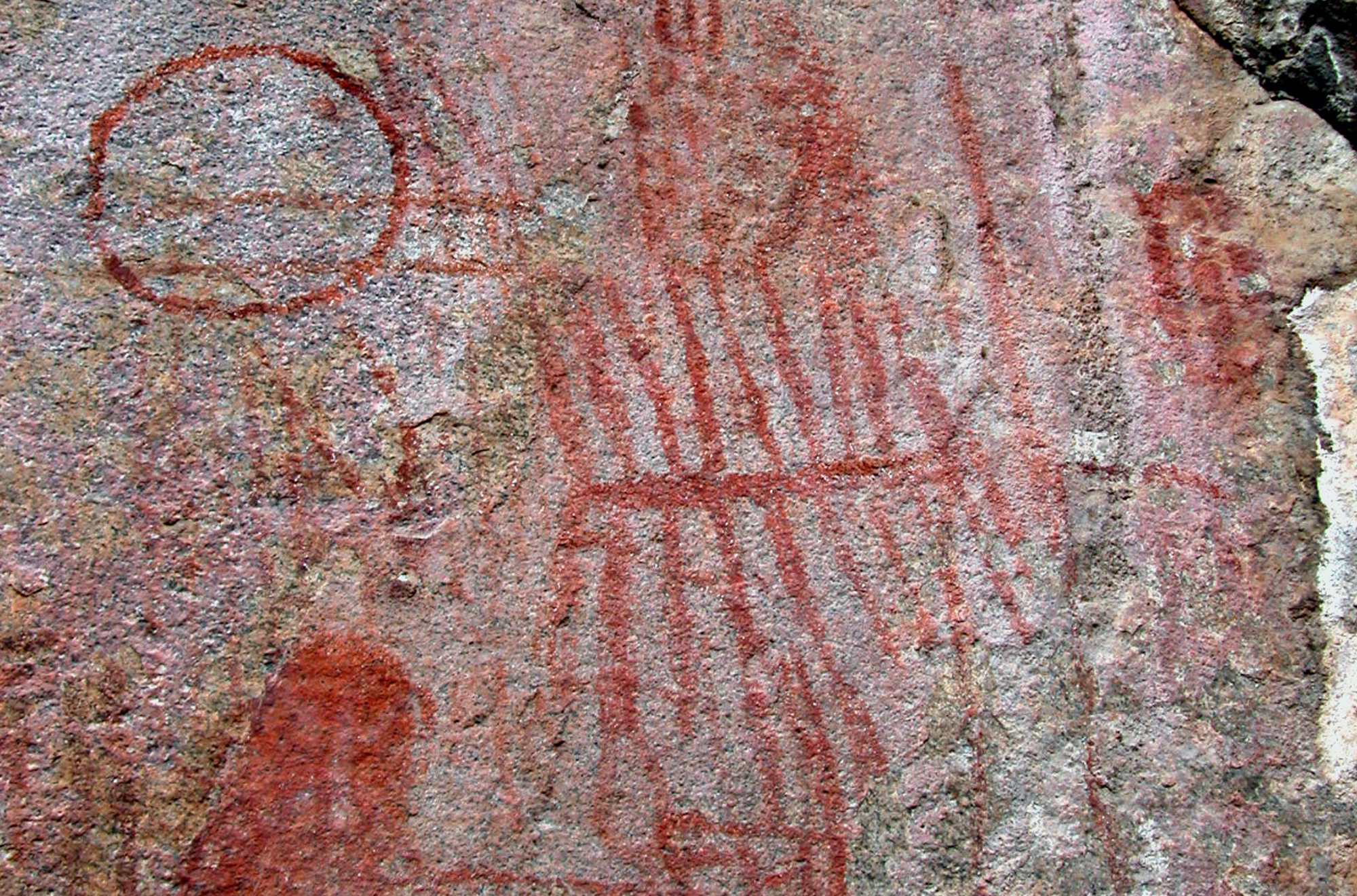 Bradshaw Foundation Pygmy Rock Art Paintings Engravings hunter-gatherer Africa African geometric designs Schematic Art Zone Batwa