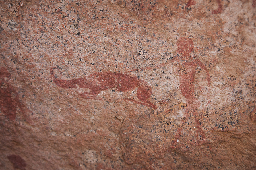 Bradshaw Foundation Rock Art Engraving Engravings Namibia Twyfelfontein /Ui- //aes Brandberg UNESCO World Heritage Site Africa Rock Art Network RAN