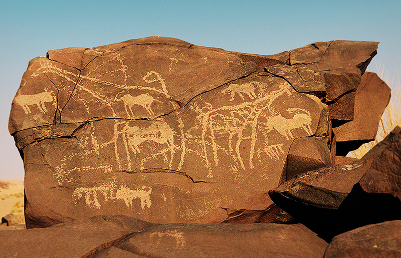 Bradshaw Foundation Rock Art Africa African Sahara Gallery Niger Petroglyphs Petroglyph Great Desert Photos Photographs Archaeology