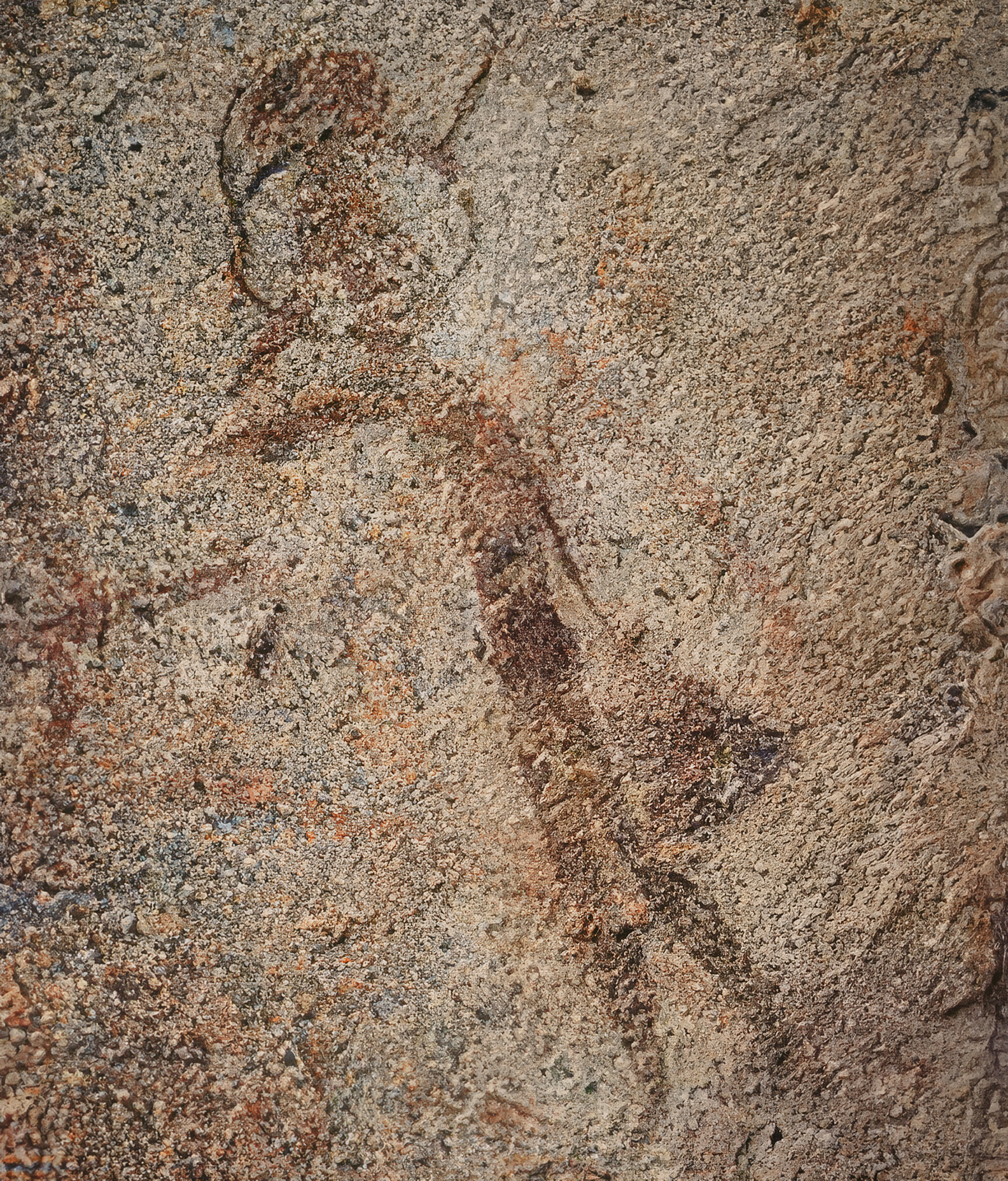 Rock Art Tanzania Human figure Ngwaginki Kitaturu Singida Region