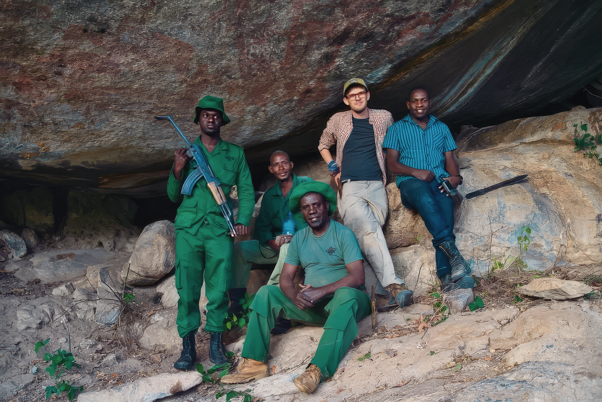 Documenting Rock Art at Swaga Swaga Game Reserve Tanzania Africa