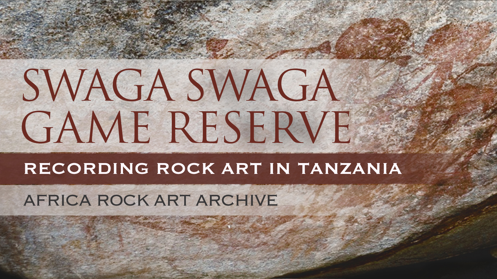 Documenting Rock Art at Swaga Swaga Game Reserve Tanzania Africa