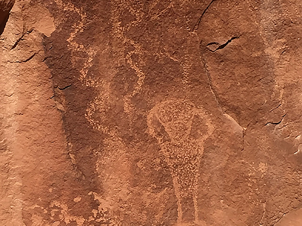 Rock Art Moab Region Utah Petroglyphs Pictographs America USA Archaeology Bradshaw Foundation