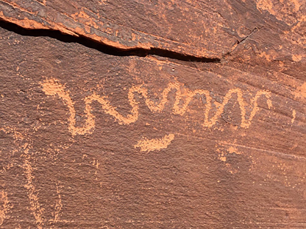 Rock Art Moab Region Utah Petroglyphs Pictographs America USA Archaeology Bradshaw Foundation