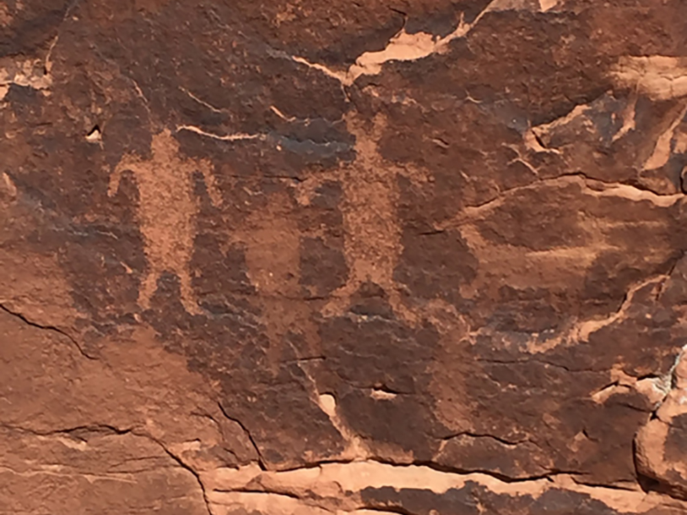 Rock Art Moab Region Utah Petroglyphs Pictographs America USA Archaeology Bradshaw Foundation