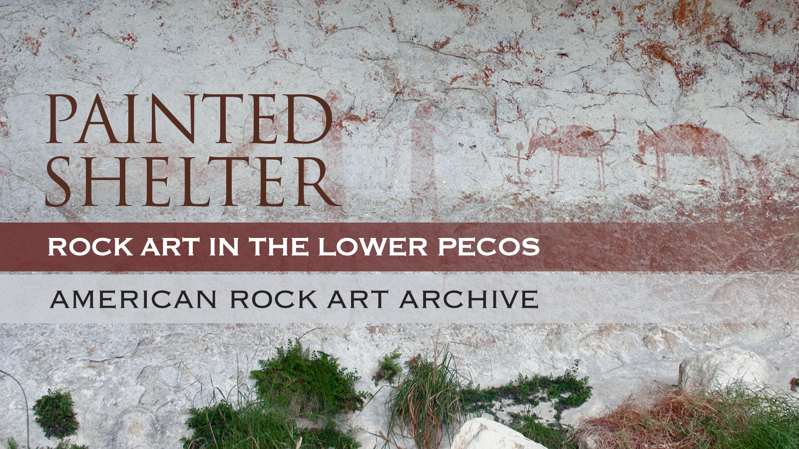 Painted Shelter Lower Pecos Canyonlands Rock Art America Texas United States Petroglyphs Pictographs Archaeology Prehistory Rockart