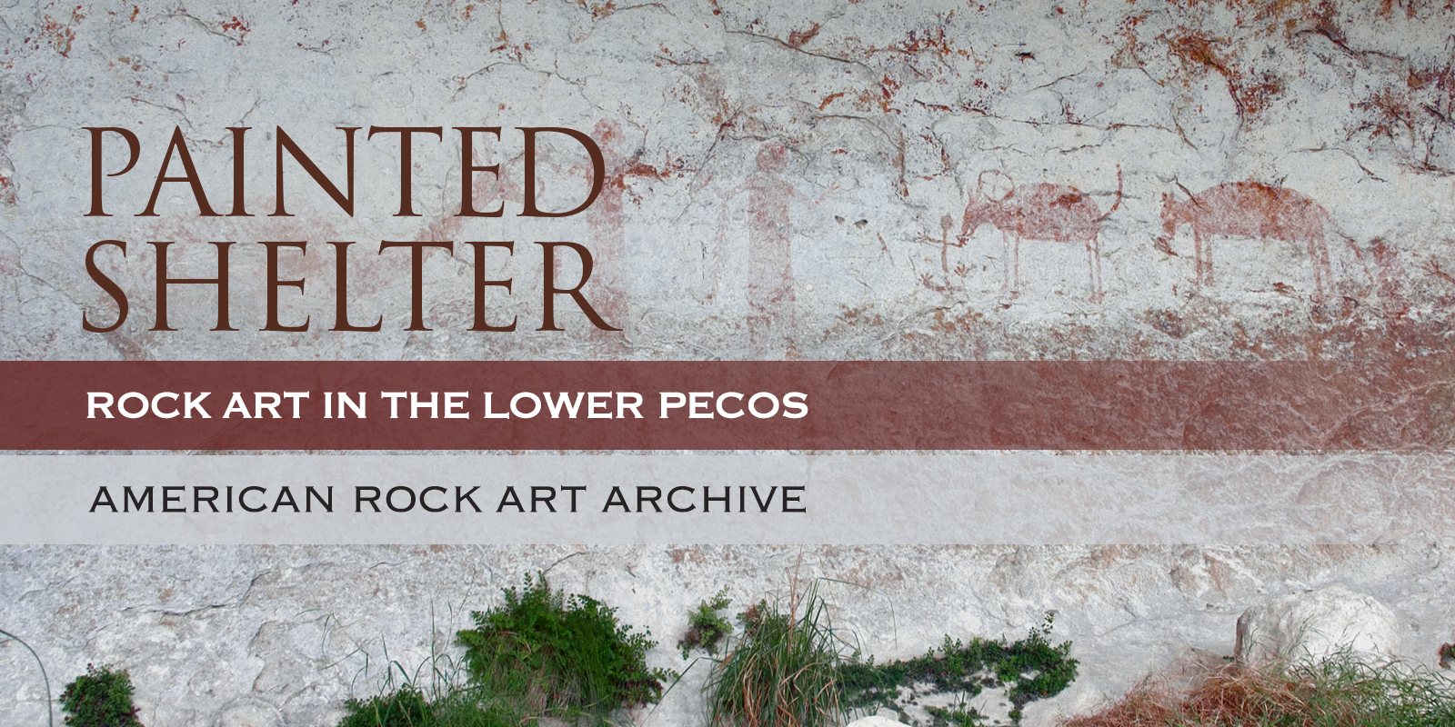 Painted Shelter Lower Pecos Canyonlands Rock Art America Texas United States Petroglyphs Pictographs Archaeology Prehistory Rockart