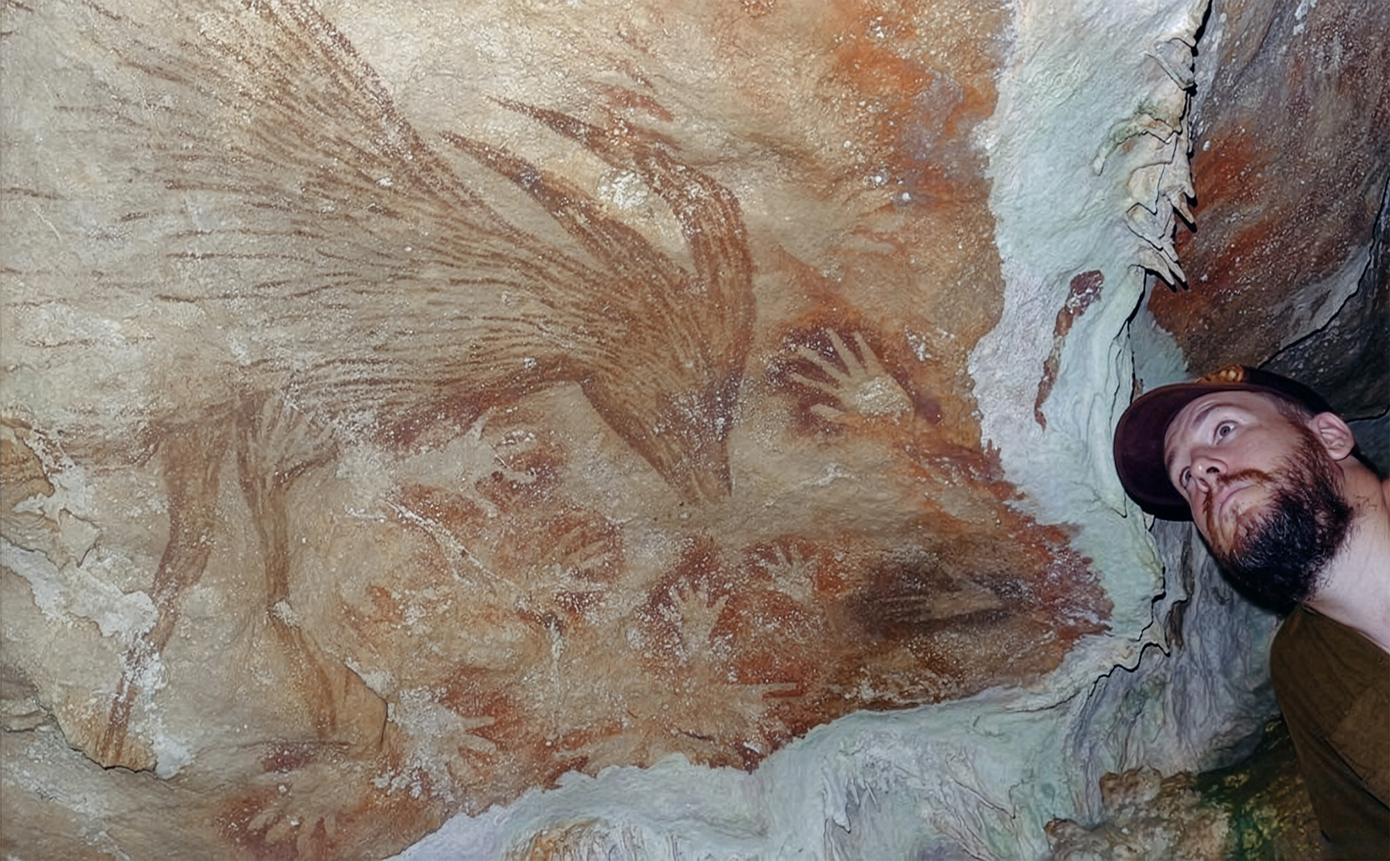 40,000 year old rock art found in Indonesia