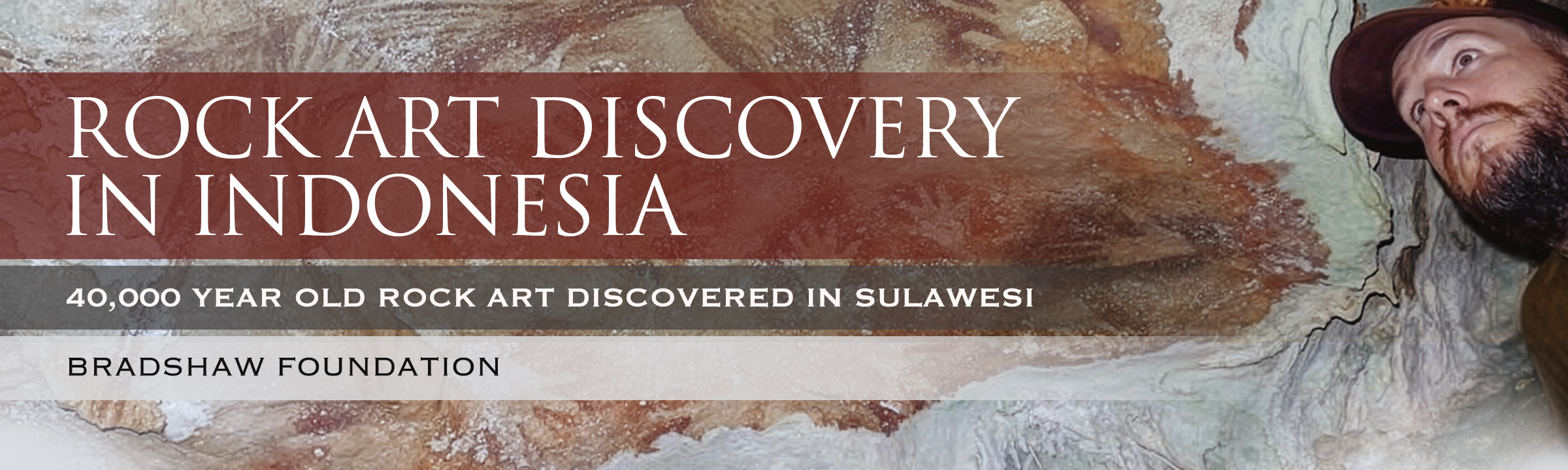 40,000 year old rock art found in Sulawesi Indonesia