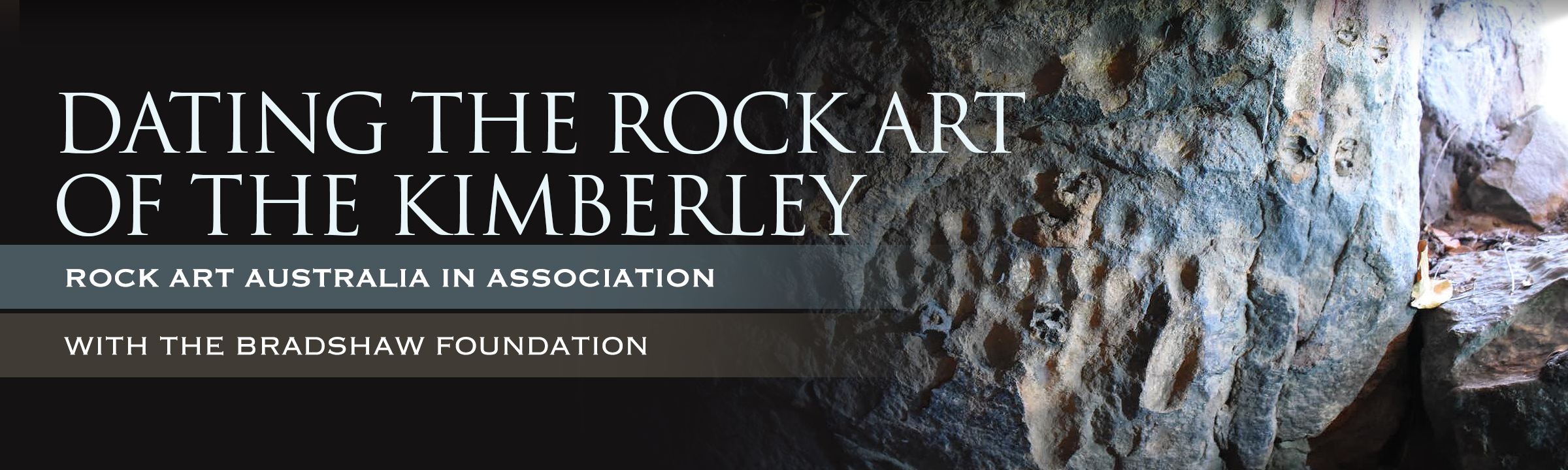 Dating the Rock Art of the Kimberley