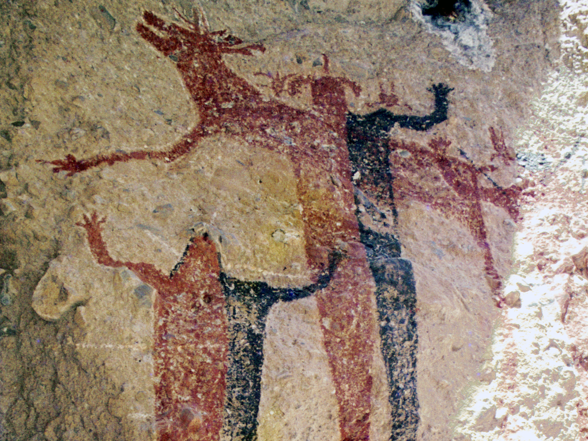 Rock Art Cave Paintings Petroglyphs Pictographs Baja California Mexico Archaeology USA America Bradshaw Foundation