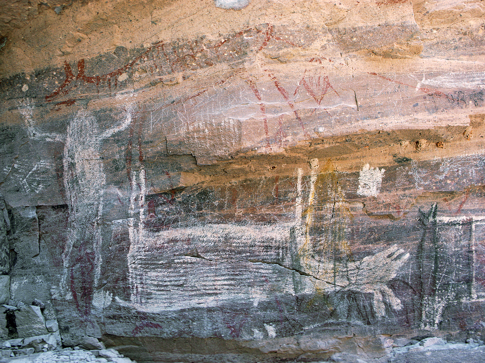 Rock Art Cave Paintings Petroglyphs Pictographs Baja California Mexico Archaeology USA America Bradshaw Foundation