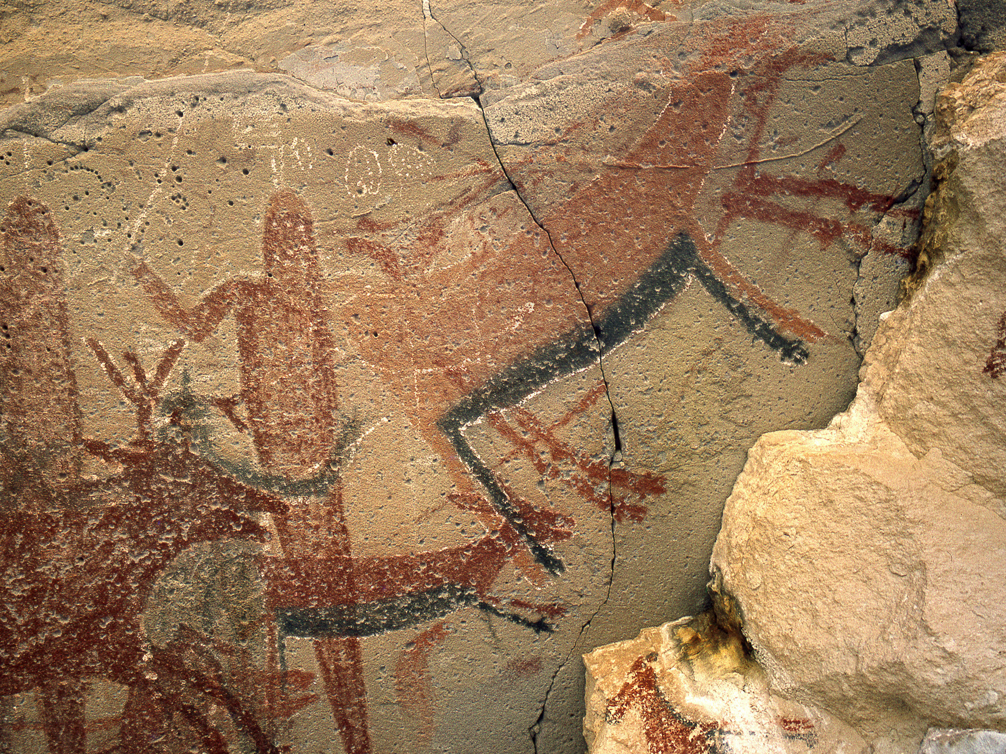 Rock Art Cave Paintings Petroglyphs Pictographs Baja California Mexico Archaeology USA America Bradshaw Foundation