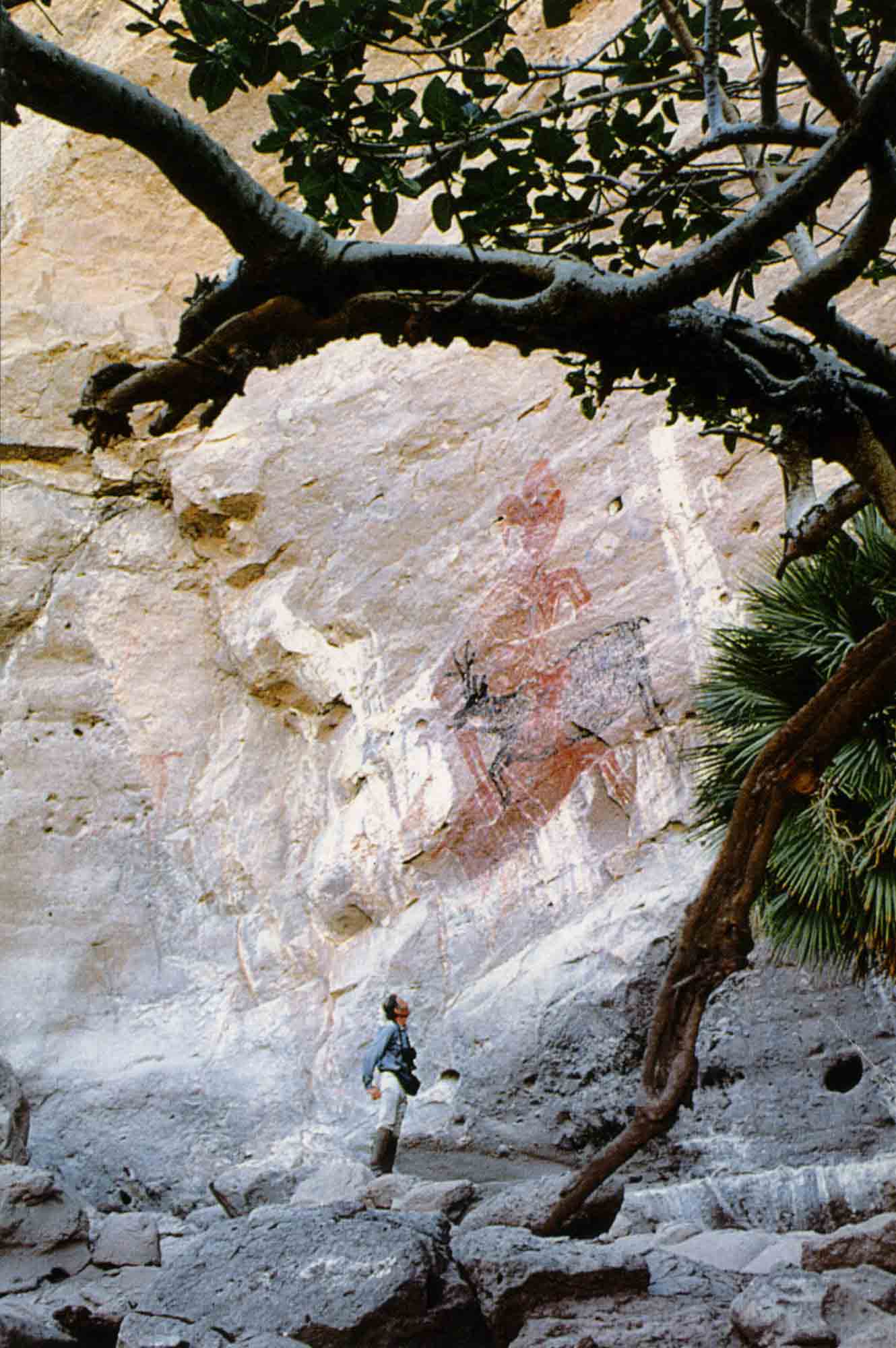 Santa Teresa Cave Art Paintings Baja California Peninsula Mexico California