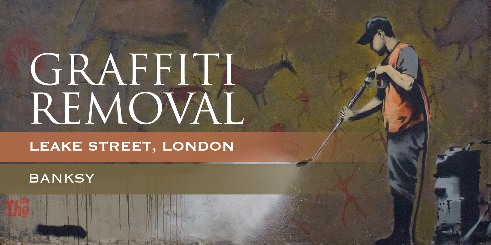 Graffiti Removal by Banksy