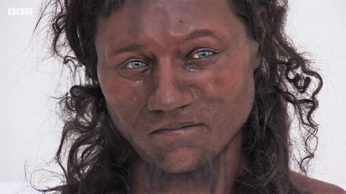 DNA shows first modern Briton had dark skin, blue eyes