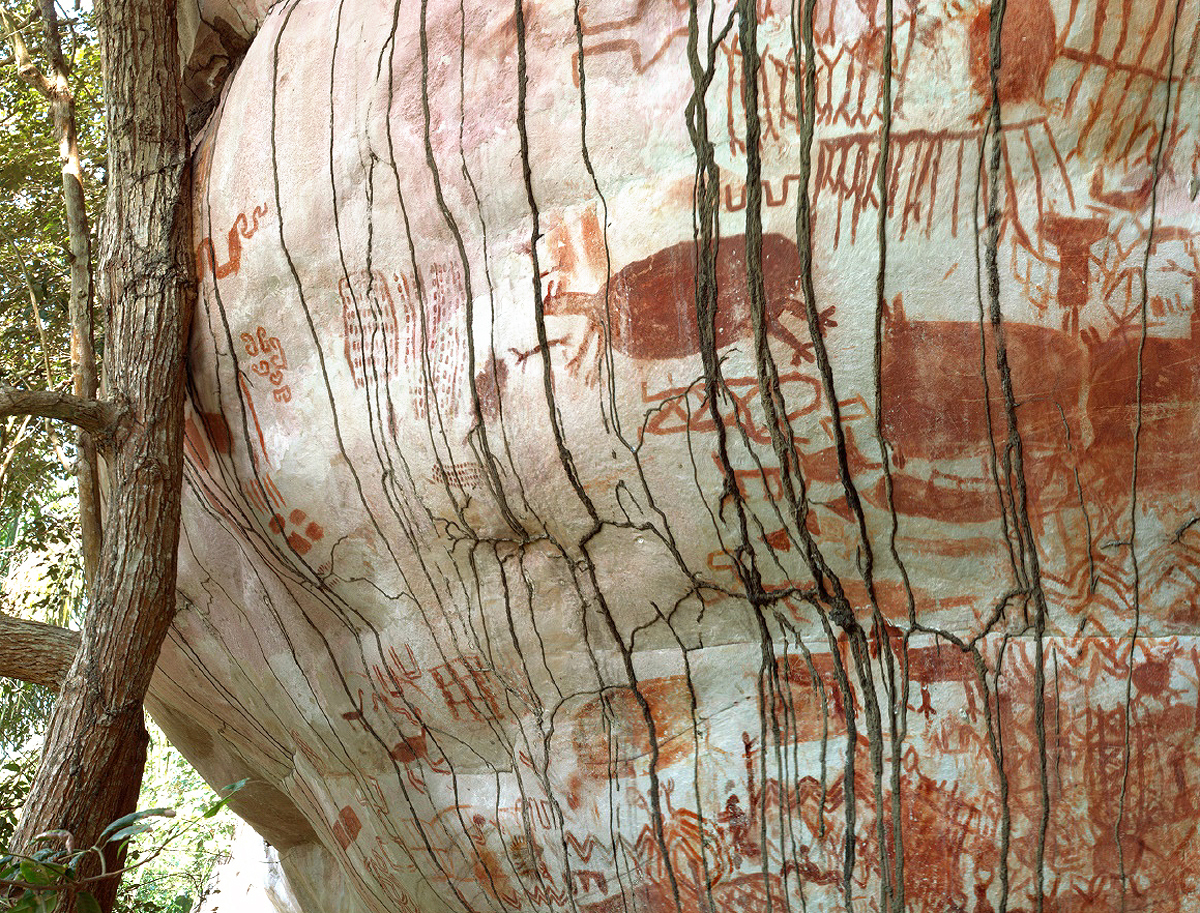 Guaviare’s Serranía La Lindosa receives protected status by ICANH rock art Guavire Colombia's Chiribiquete National Park