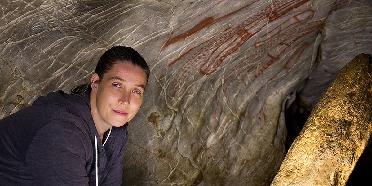 mystery researcher humanity’s earliest symbols Genevieve von Petzinger ancient rock art abstract symbols