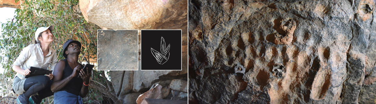 new dating technique Australian rock art mineral layer Kimberley shelters carvings