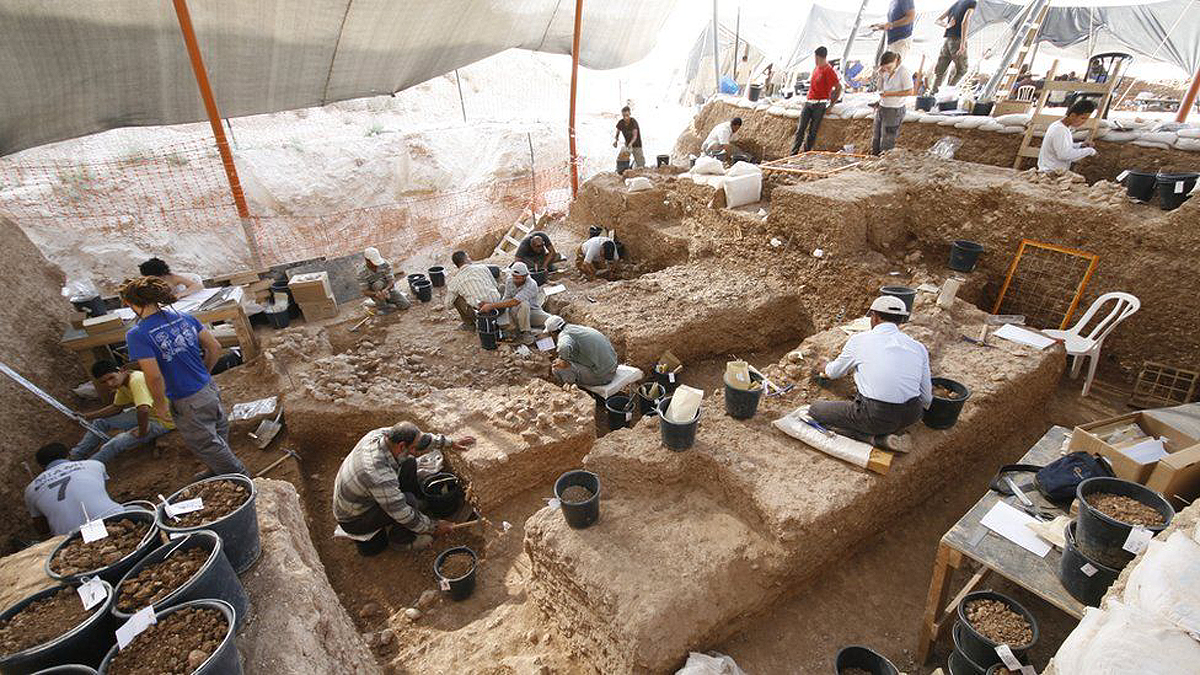 New type ancient human discovered Israel species Homo sapiens Neanderthals