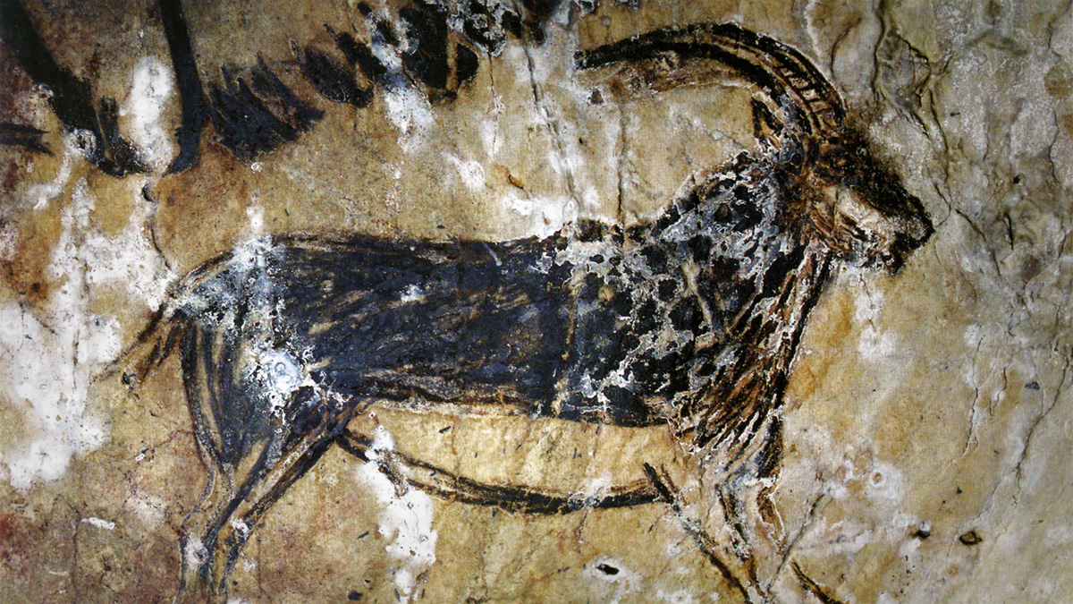 cave paintings origin of language