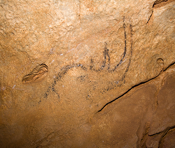 Palaeolithic Cave Art Paintings Romania
