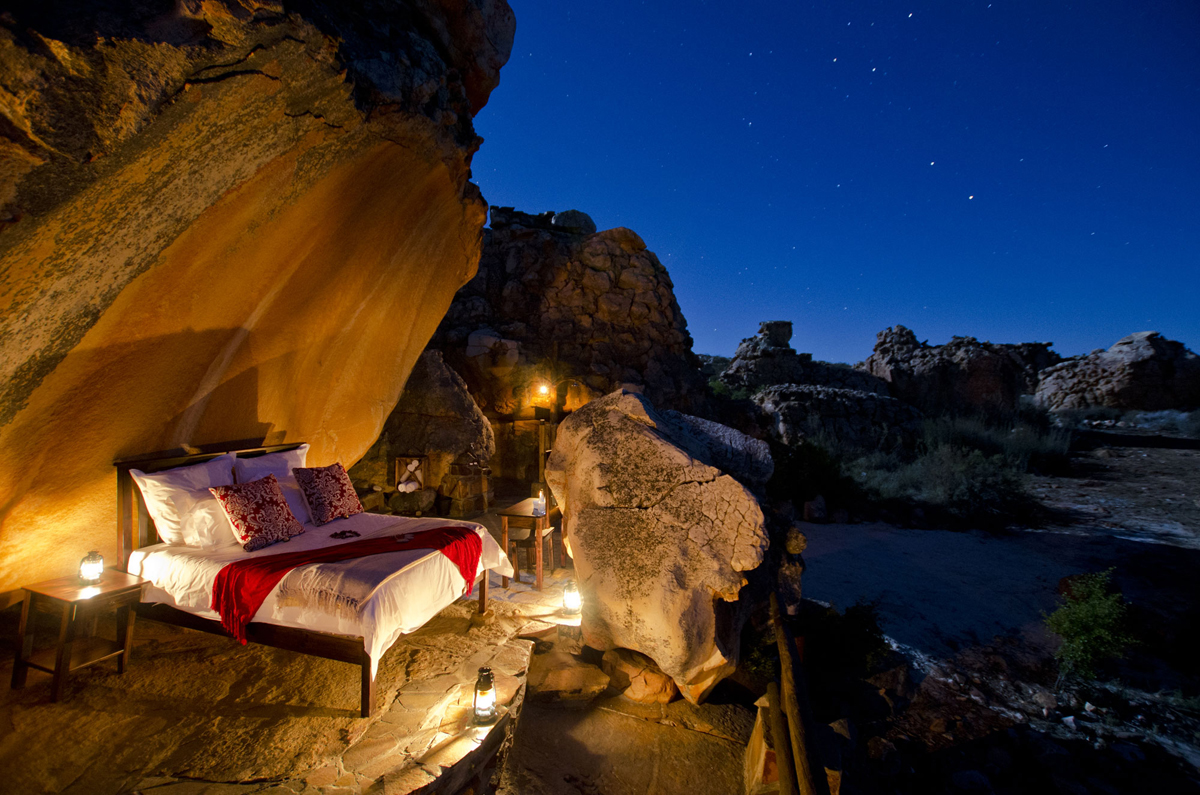 Cederberg Mountain Cave Hotel rock art tourism