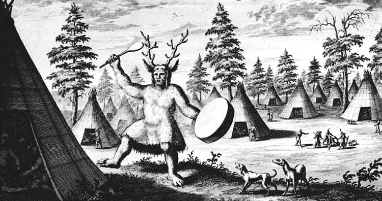 Shaman trance dance
