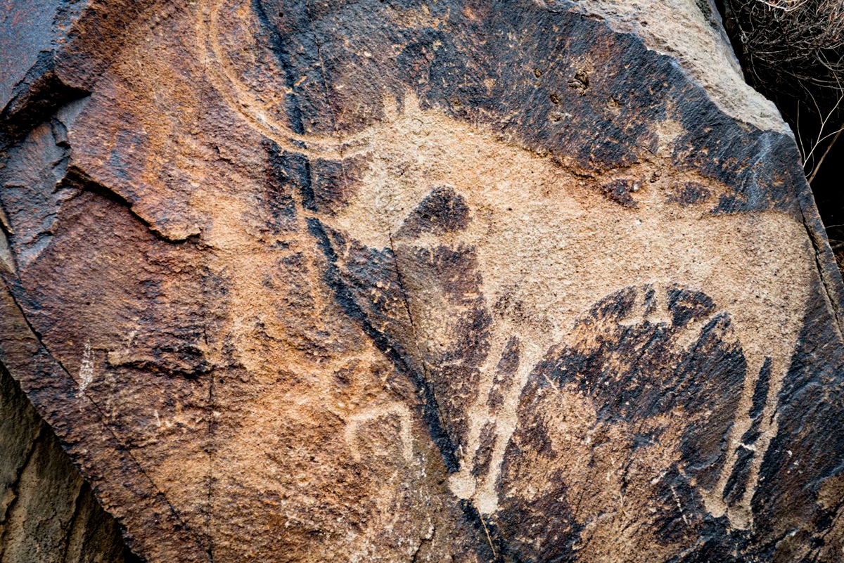 National Geographic Shamans sun gods warriors Bronze Age petroglyphs rock art Kazakhstan’s Tamgaly gorge