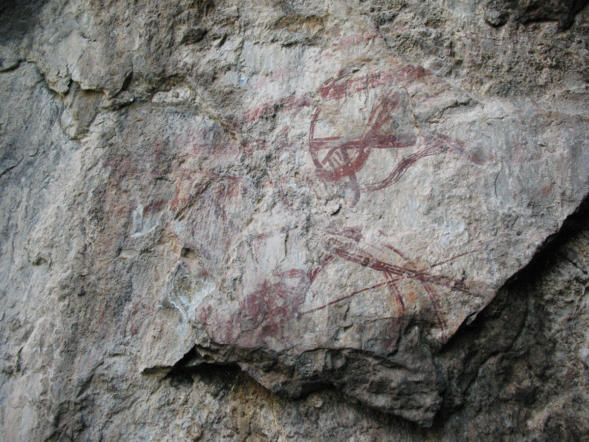 U-series dating Pleistocene Holocene rock paintings Tiger Leaping Gorge China Wanrendong Cave Paleolithic hunter-gatherers