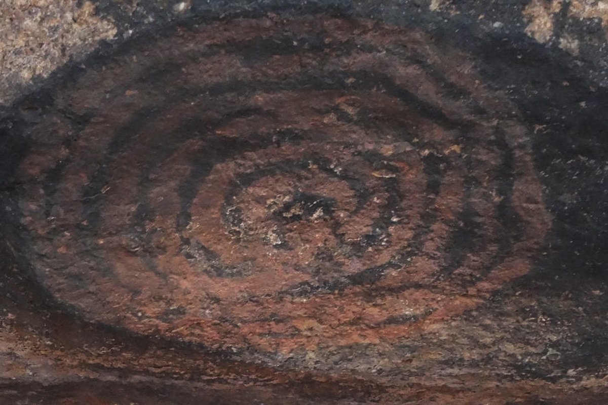 Australia traditional owners aghast Uluru cave painting vandalised vegetable oil national park visitor tourism manager