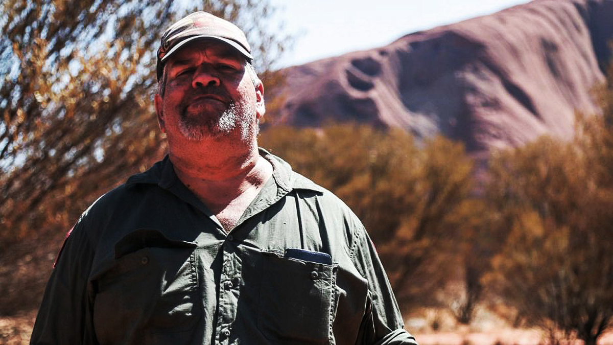 Australia traditional owners aghast Uluru cave painting vandalised vegetable oil national park visitor tourism manager