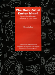 The Rock Art of Easter Island Symbols of Power Prayers to the Gods