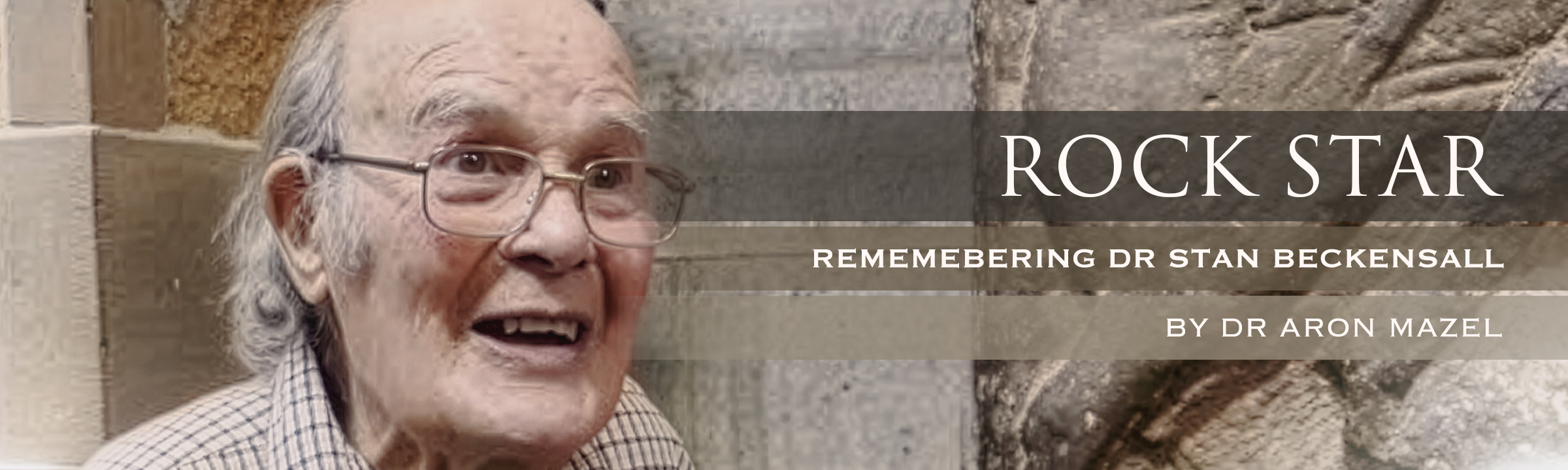 Dr Stan Beckensall Rock Art of Northumberland