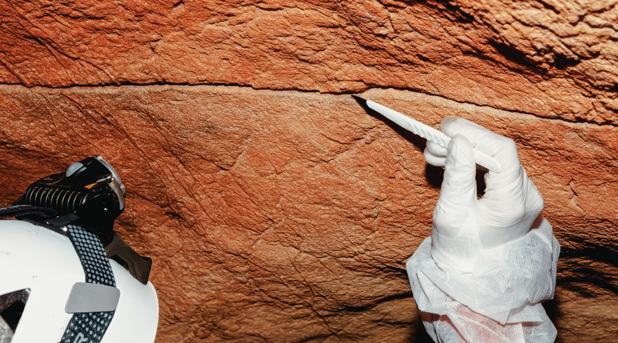 Investigating ancient human DNA preservation on cave walls and in rock art