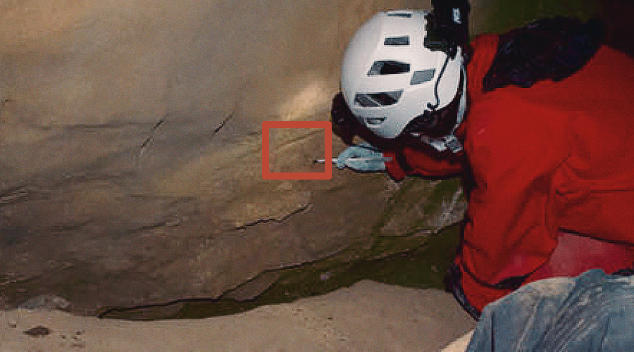 Investigating ancient human DNA preservation on cave walls and in rock art