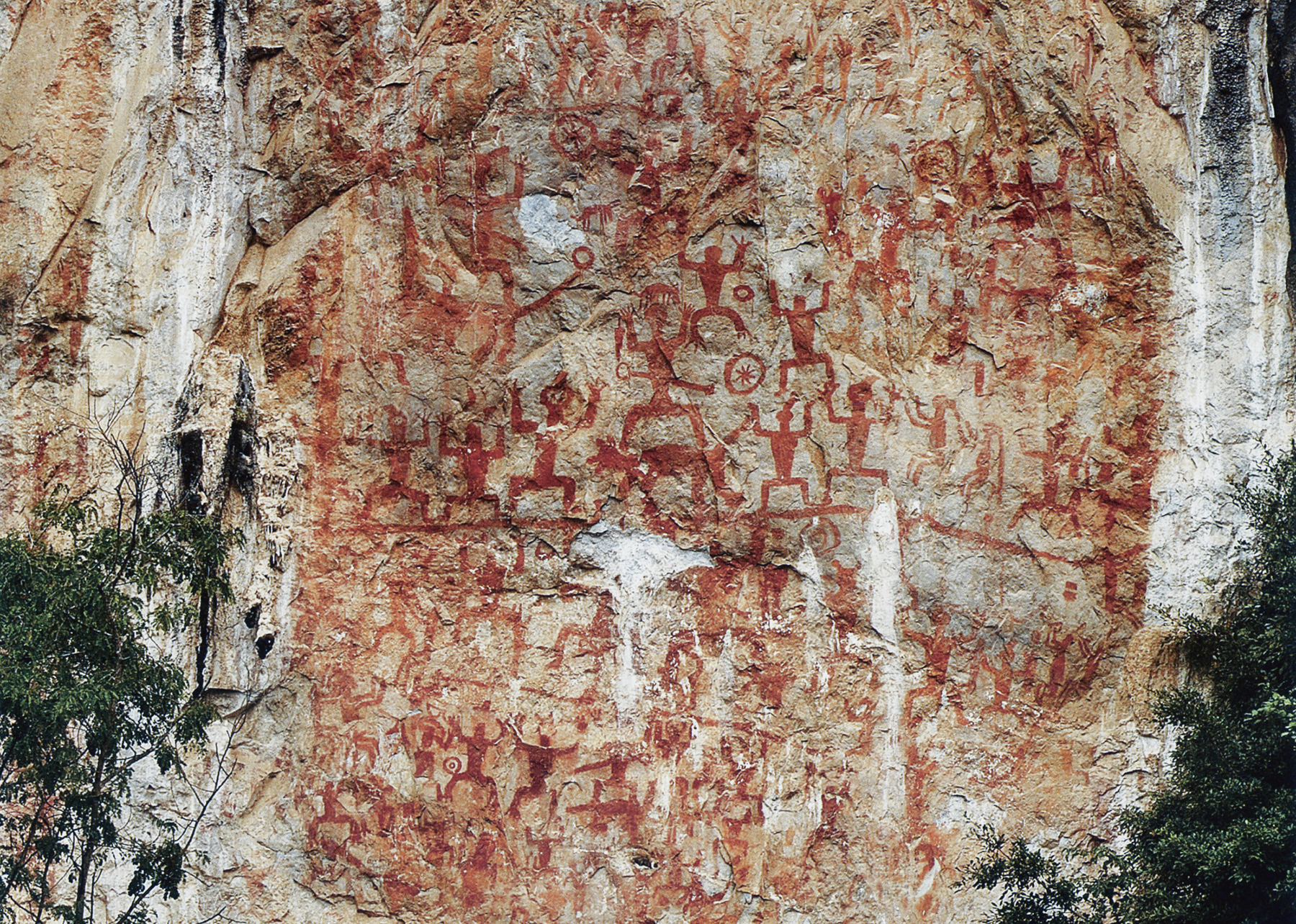 Huashan Rock Art Cultural Landscape China Archaeology